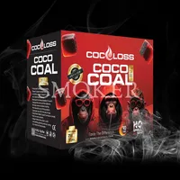 уголь для кальяна cocoloss